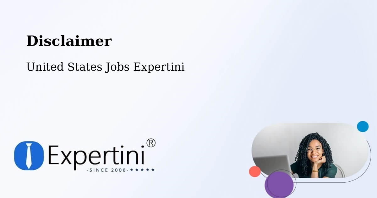 Disclaimer – Teaneck - United States Jobs Expertini